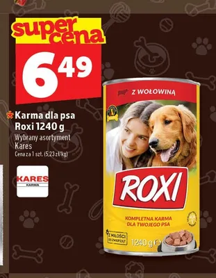 Karma dla psa Roxi promocja w TOPAZ
