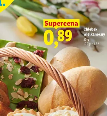 Chlebek wielkanocny promocja w Lidl