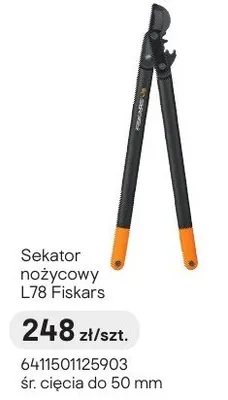 Sekator nożycowy L78 promocja w Castorama