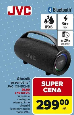 Głośnik przenośny XS-E524B promocja w Carrefour