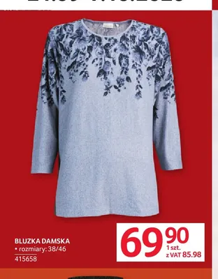 Bluzka damska promocja w Selgros