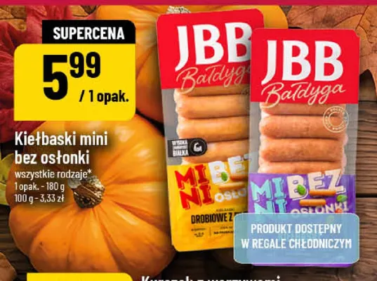 Kiełbaski mini bez osłonki promocja w POLOmarket