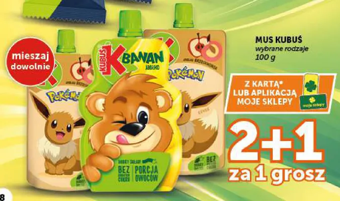 Mus Kubuś promocja w Groszek