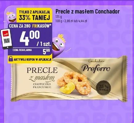 Precle z masłem Conchador promocja w POLOmarket