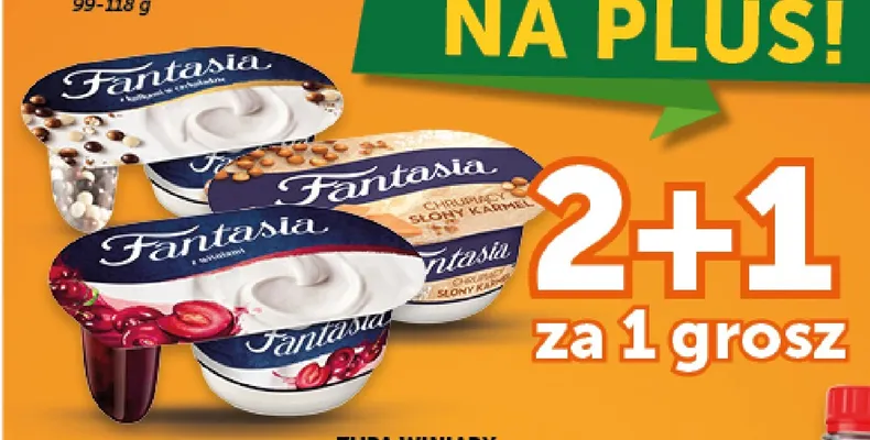 Jogurt Fantasia z wiśniami promocja w Groszek