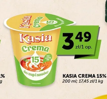 Kasia Crema 15% promocja w Groszek