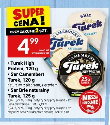 Ser Camembert Turek z pieprzem promocja w Twój Market