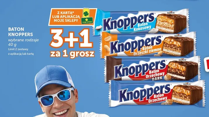 Baton Knoppers Orzeszki Ziemne promocja w Groszek