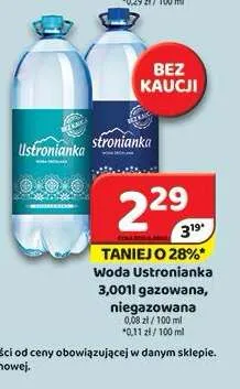 Woda gazowana Ustronianka promocja w Delfin