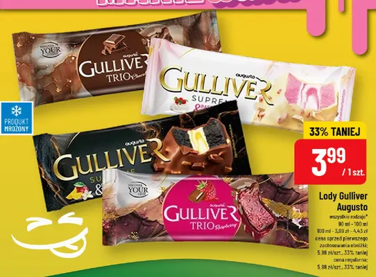 Lody Gulliver Augusto promocja w POLOmarket