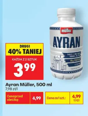 Ayran Müller promocja w Biedronka