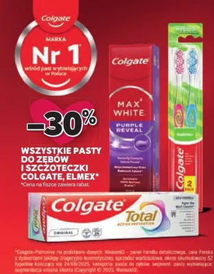 Pasta do zębów Colgate Total promocja w Stokrotka