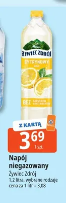 Napój niegazowany Żywiec Zdrój promocja w Leclerc