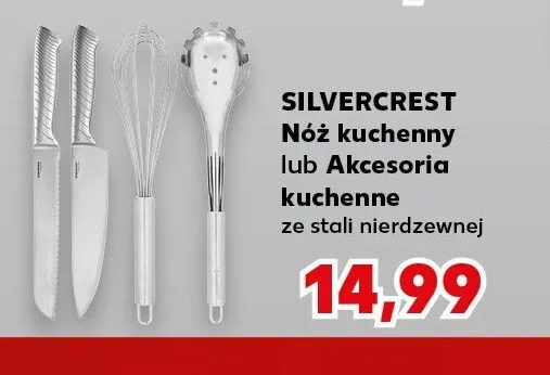 Akcesoria kuchenne ze stali nierdzewnej Silvercrest promocja w Kaufland