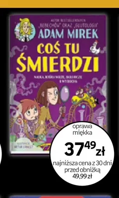 Książka Coś tu śmierdzi Adam Mirek oprawa miękka promocja w Empik