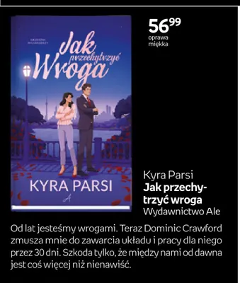 Książka Jak przechytrzyć wroga Kyra Parsi promocja w Empik