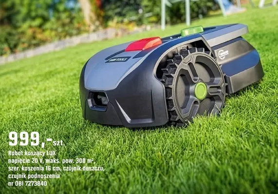 Robot koszący LUX promocja w OBI