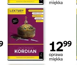 Książka Kordian Juliusz Słowacki oprawa miękka promocja w Empik