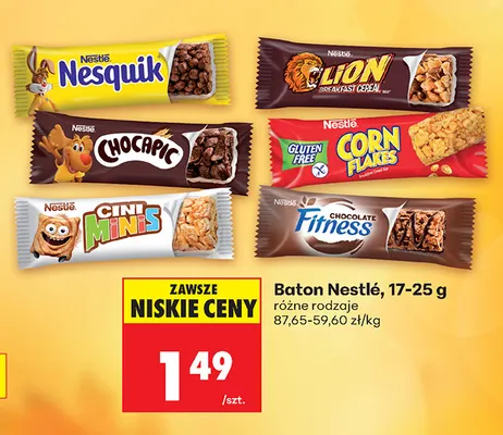 Baton Nesquik Nestlé promocja w Biedronka