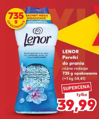 Perełki do prania Lenor promocja w Kaufland