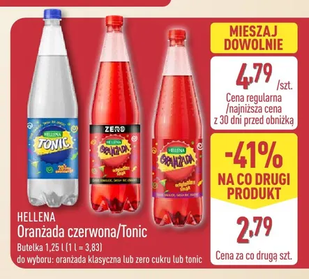 Oranżada klasyczna Hellena promocja w Aldi
