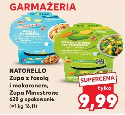 Zupa z fasolą i makaronem, Zupa Minestrone promocja w Kaufland