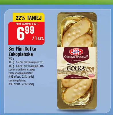 Ser wędzony Mini Gołka Zakopiańska Górskie Specjały promocja w POLOmarket