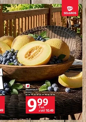 Melon Galia promocja w Selgros