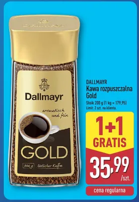 Kawa rozpuszczalna gold promocja w Aldi