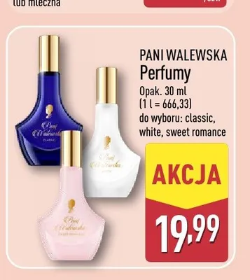 Perfumy sweet romance promocja w Aldi
