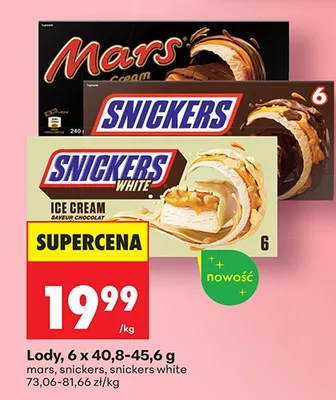 Lody ice cream promocja w Biedronka