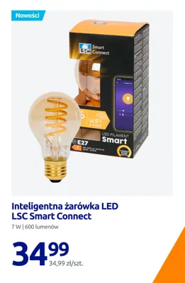Inteligentna żarówka LED promocja w Action