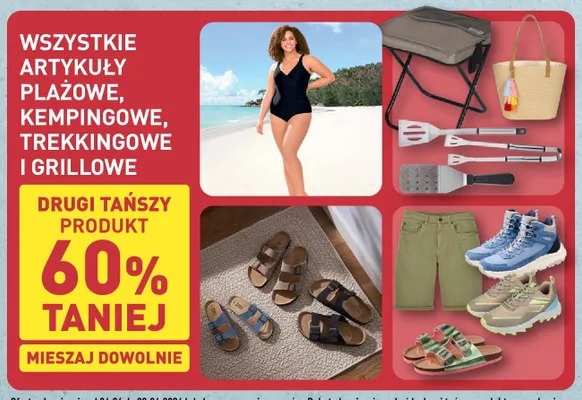 Strój kąpielowy damski promocja w Aldi