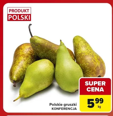 Polskie gruszki Konferencja promocja w Carrefour Market