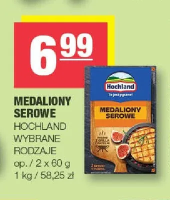 Medaliony serowe Hochland promocja w SPAR