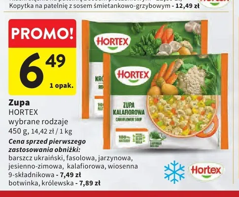 Zupa królewska Hortex promocja w Intermarche