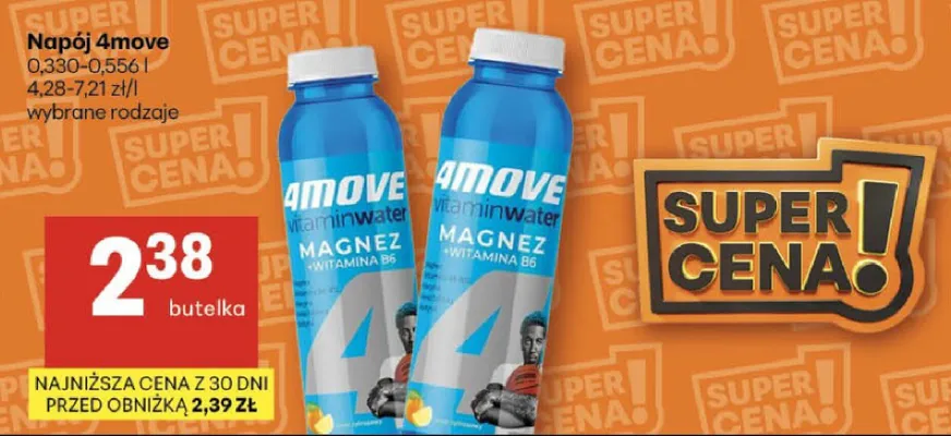 Napój 4move promocja w Delikatesy Centrum