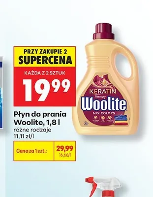 Płyn do prania Woolite promocja w Biedronka