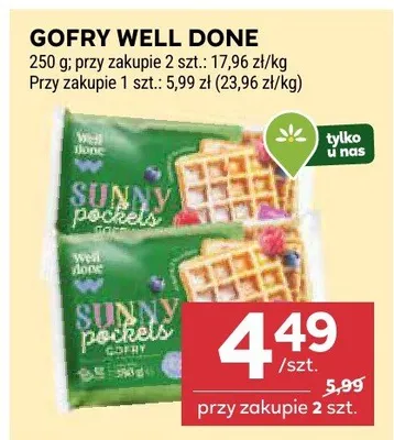 Gofry promocja w Stokrotka