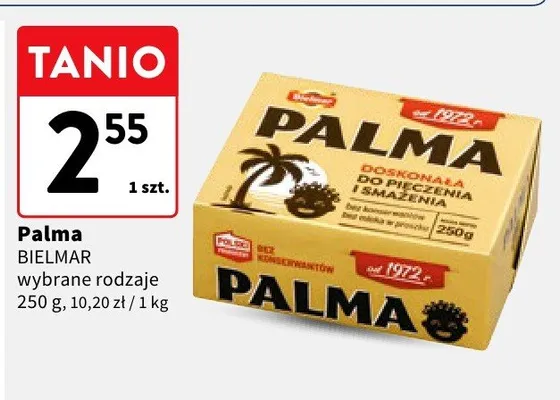 Palma Bielmar wybrane rodzaje promocja w Intermarche
