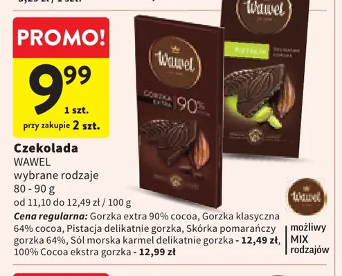Czekolada Wawel promocja w Intermarche