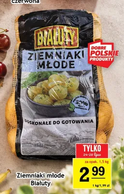 Ziemniaki młode Białuty polskie promocja w Gram Market