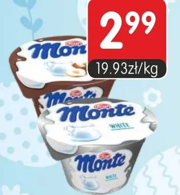 Deser Monte - wybrane rodzaje promocja w Market Point