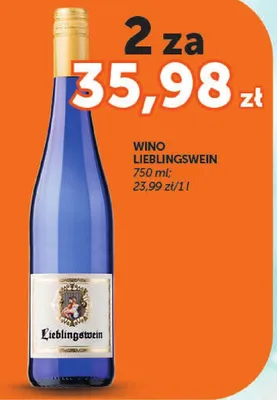 Wino Lieblingswein promocja w Euro Sklep
