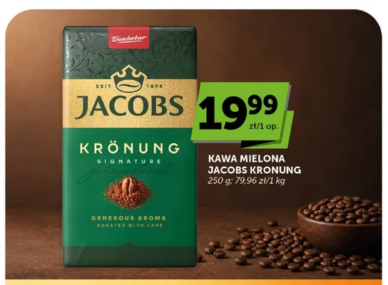 Kawa mielona Jacobs Krönung promocja w Euro Sklep