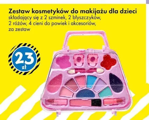 Zestaw kosmetyków do makijażu dla dzieci promocja w Tedi