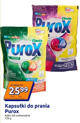 Kapsułki do prania kolorów promocja w Action