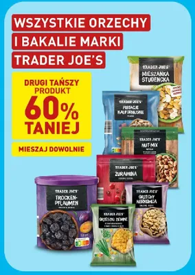 Orzeszki ziemne Trader Joe's promocja w Aldi