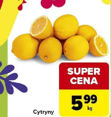 Cytryny promocja w Carrefour Express
