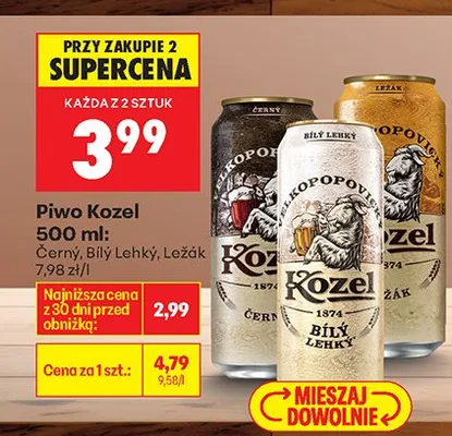 Piwo promocja w Biedronka